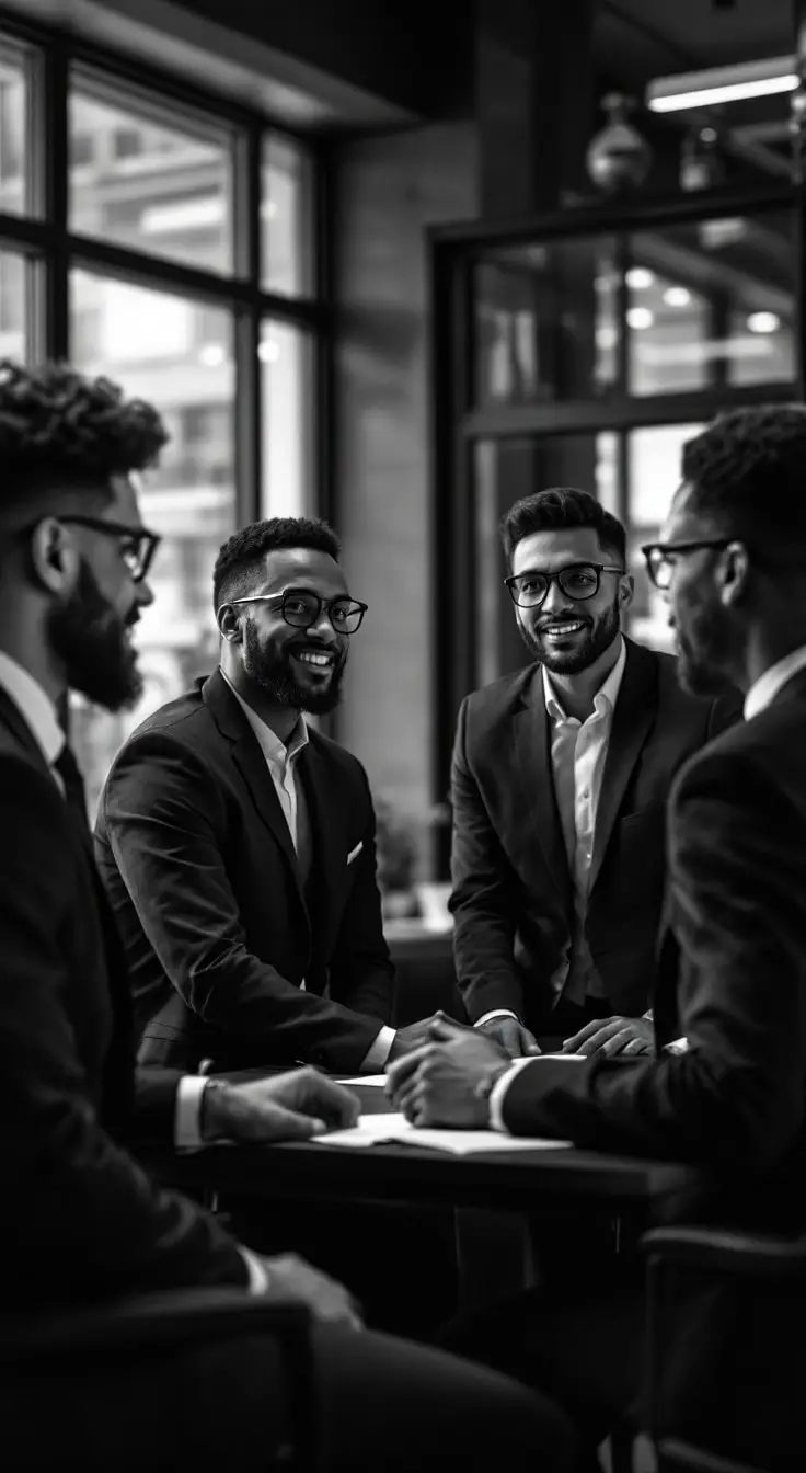 Median Global business meeting with partners from African countries